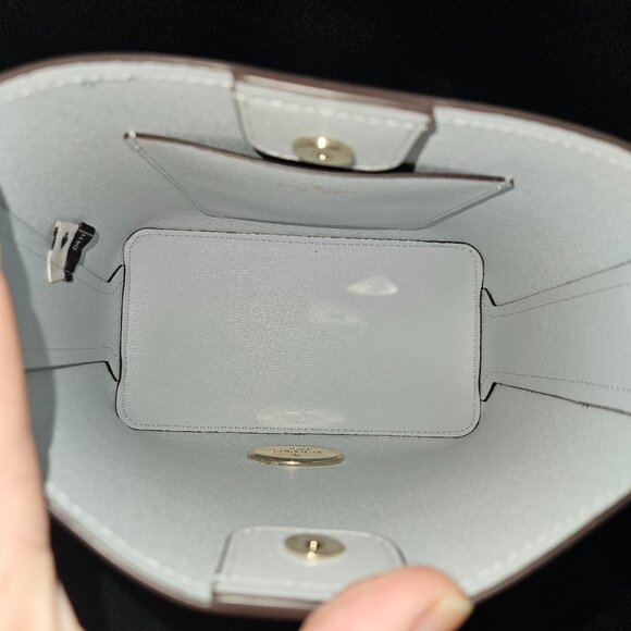 KATE ♠ SPADE New York Aqua Small Darcy Bucket - Picture 7 of 9